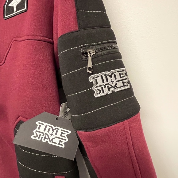 Time + Space winter fleece lined hoodie - Picture 3 of 7